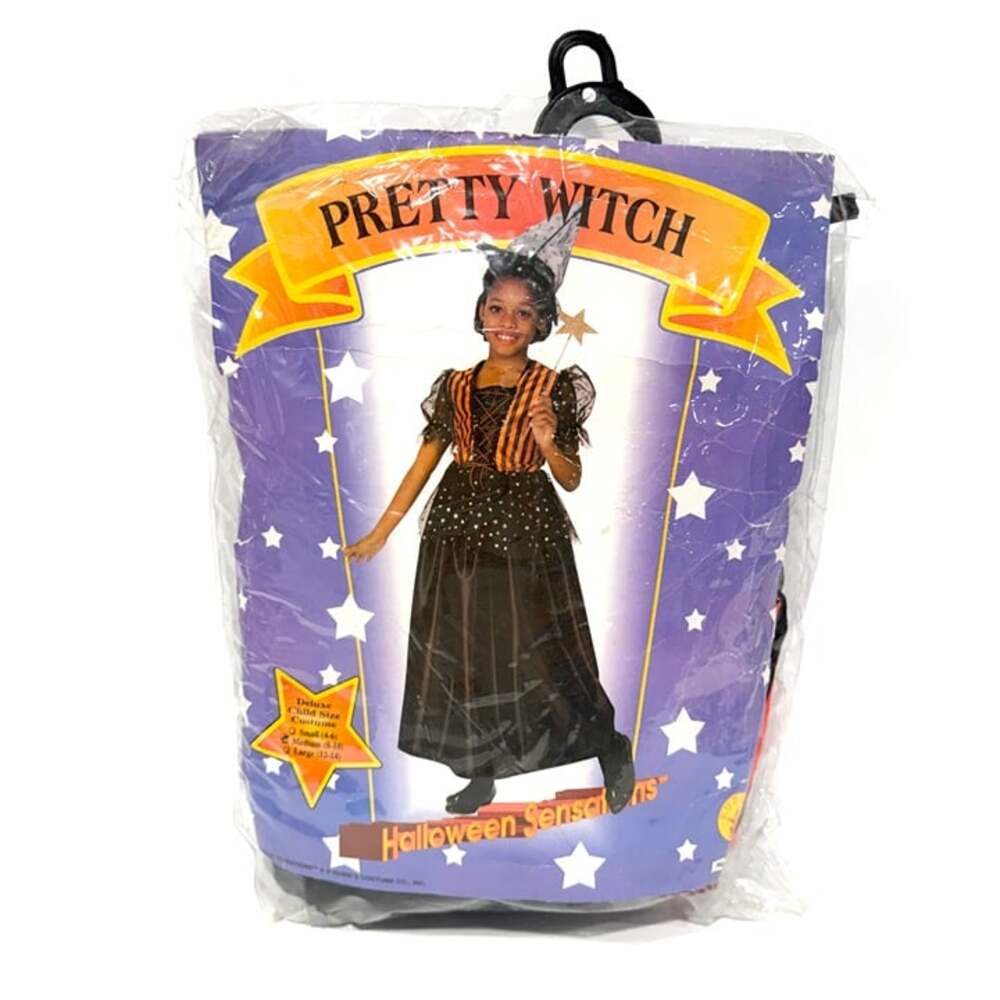 NWT Rubie's Halloween Sensations Pretty Witch 2pc Halloween Cosplay Costume